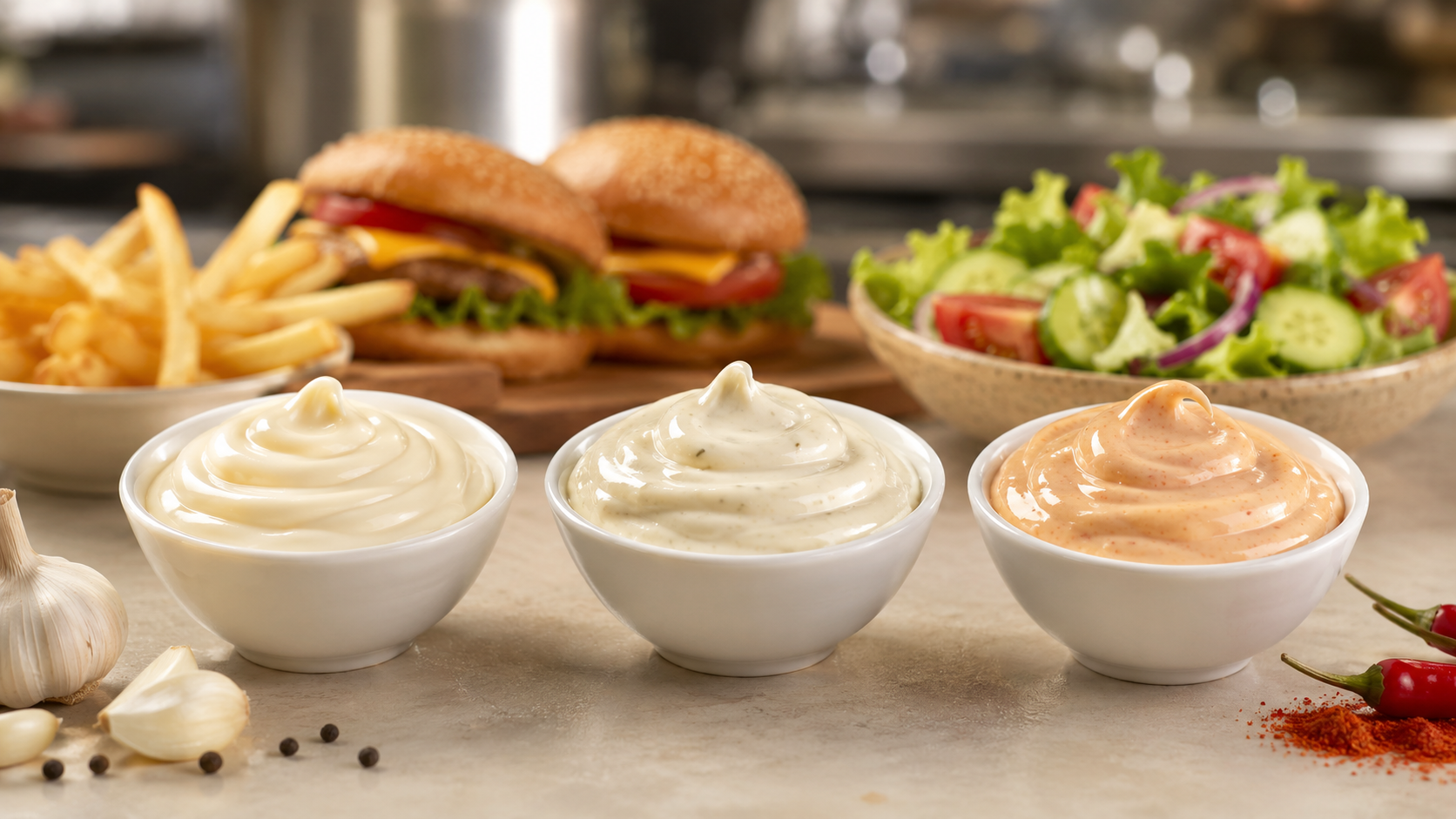 Mga Custom na Mayonnaise Flavor para sa Mga Mamimili ng Retail at Foodservice