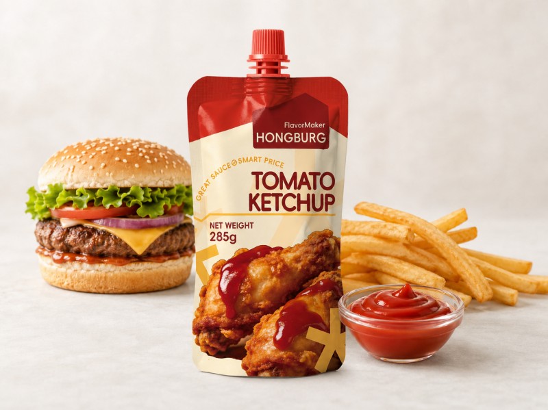 Classic Tomato Ketchup para sa Fries at Burgers