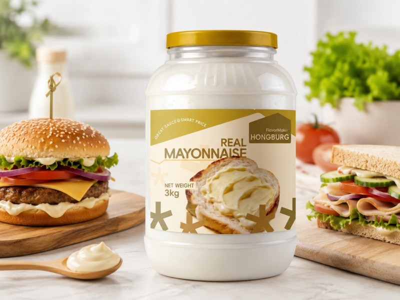 Creamy Smooth Real Mayonnaise para sa Mga Sandwich at Burger Creamy Smooth Real Mayonnaise para sa Mga Sandwich at Burger