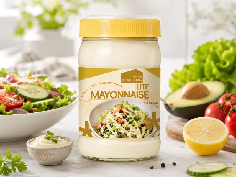 Lite Mayonnaise sa Glass Bottle