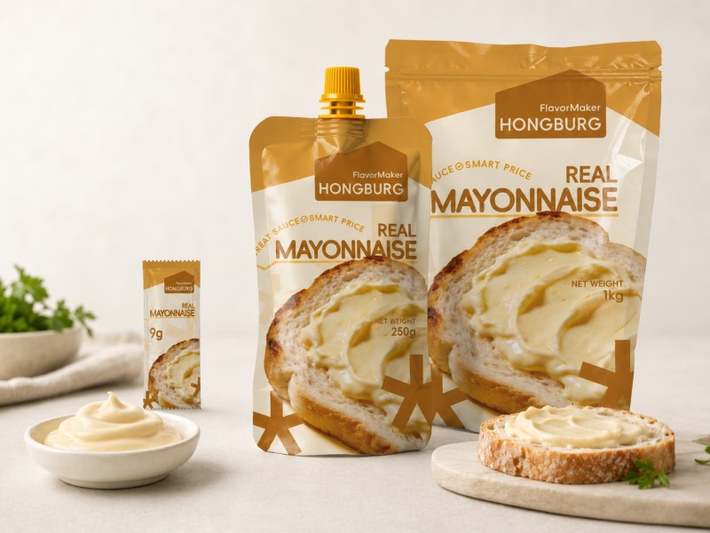 Tunay na Mayonnaise sa Sachet