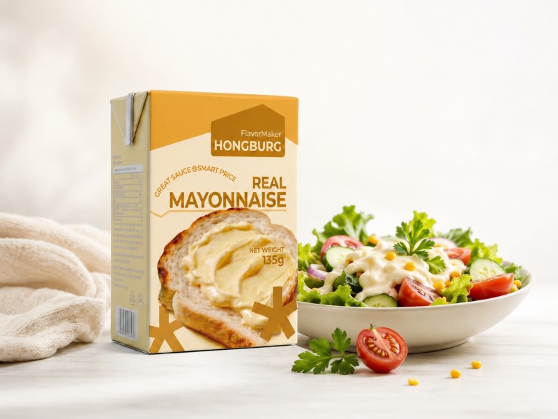 Tunay na Mayonnaise sa Tetra Pak
