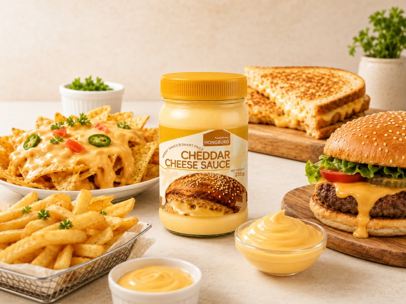Makinis na Cheddar Cheese Sauce