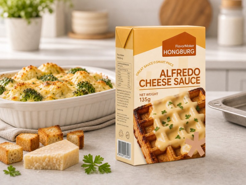 Makapal na Alfredo Cheese Sauce para sa Pagluluto at Pagbe-bake