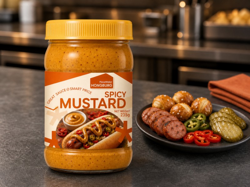 Makapal na Flavorful Spicy Mustard Sauce